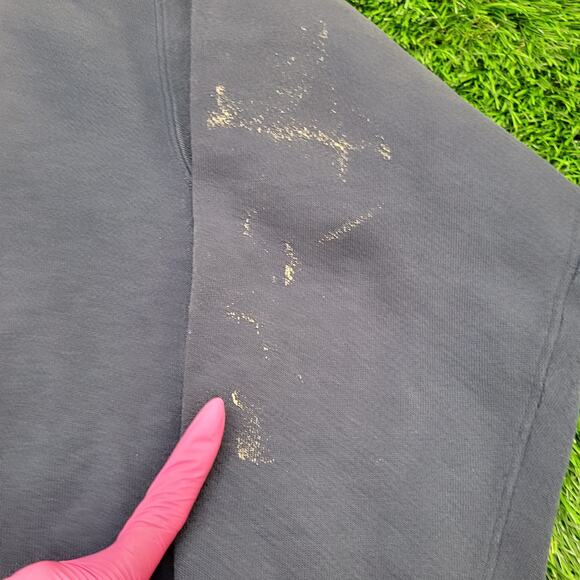 Vintage Penn State Sweatshirt L/XL 25x25 Faded Distressed Boxy - Picture 2 of 14